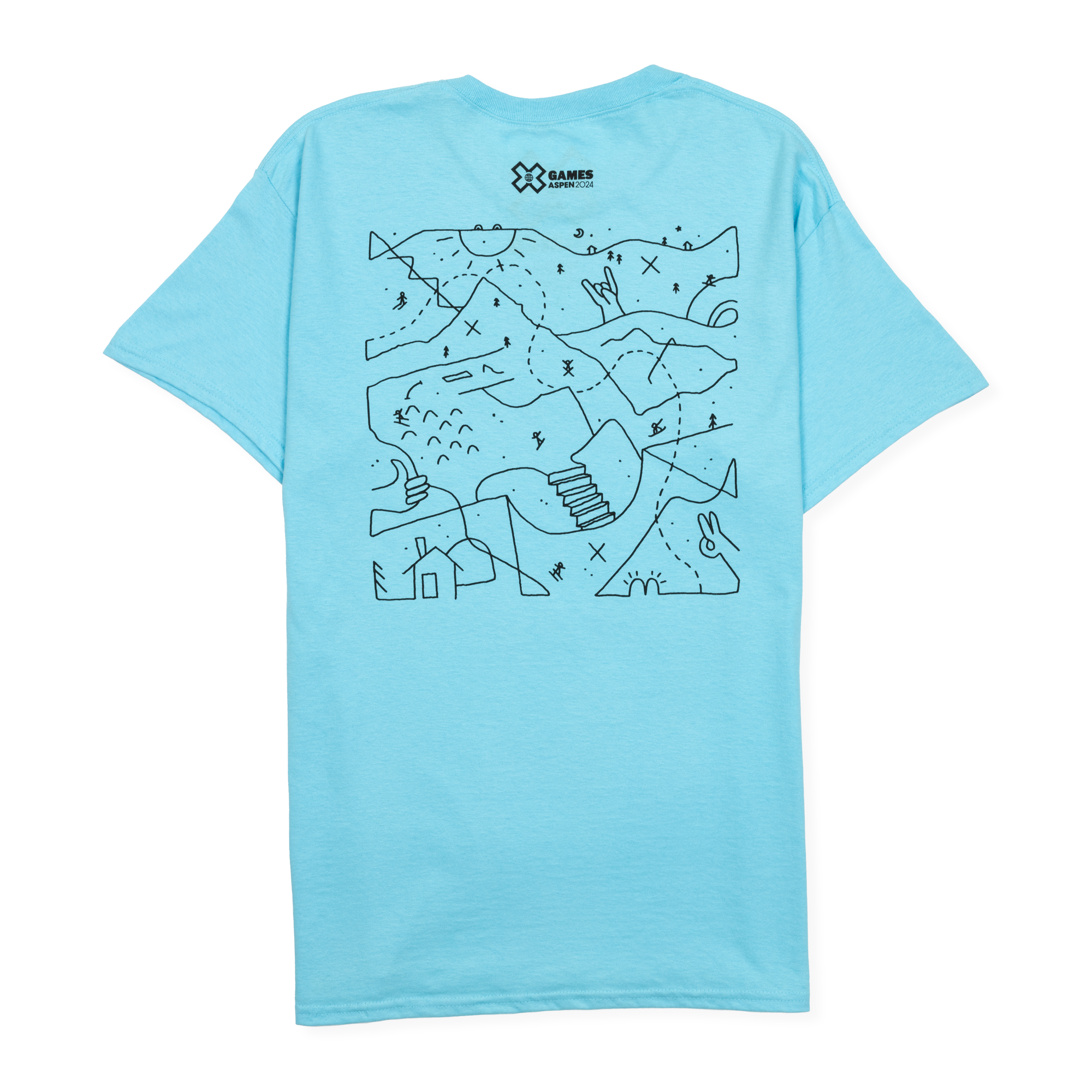 MOUNTAIN MAP TEE