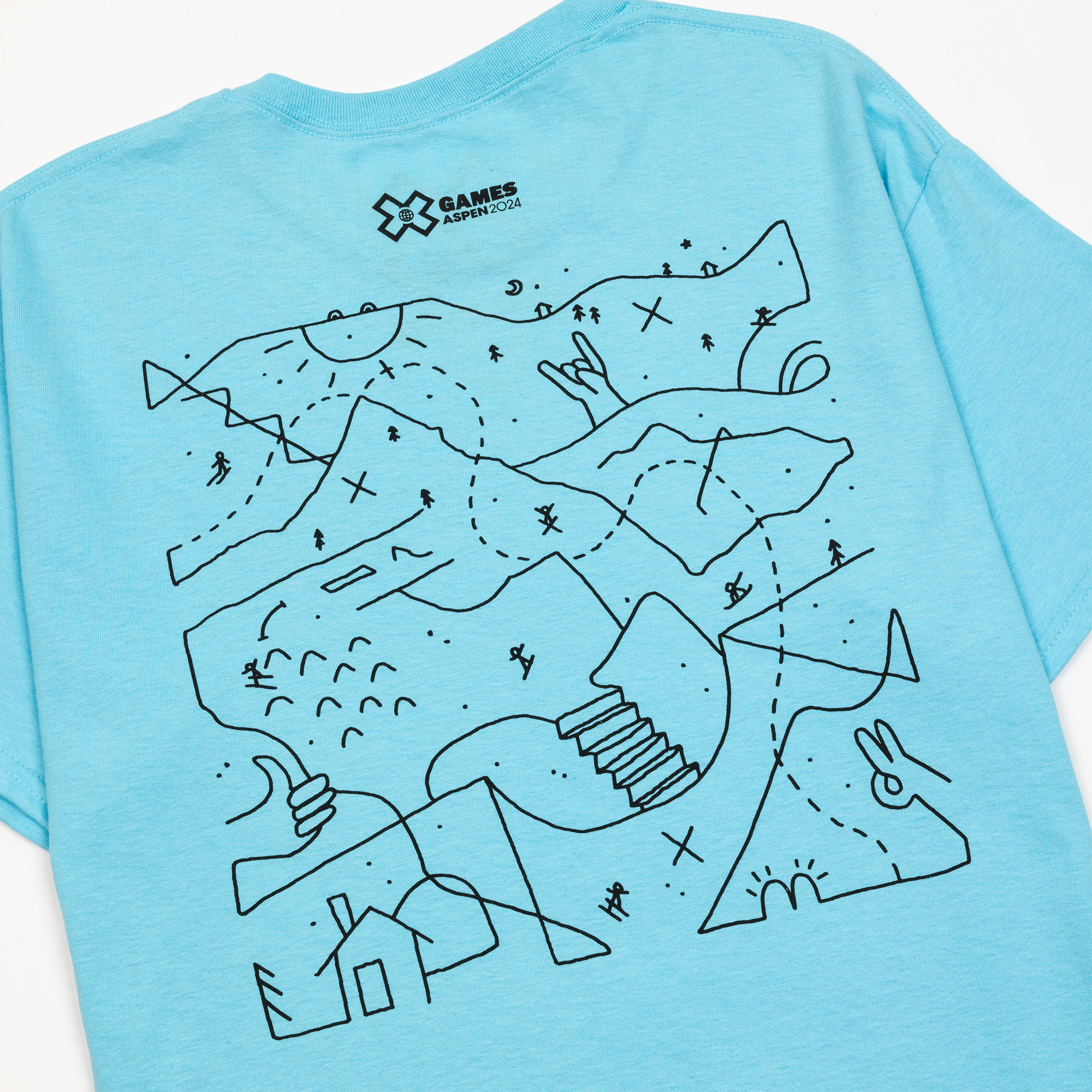 MOUNTAIN MAP TEE