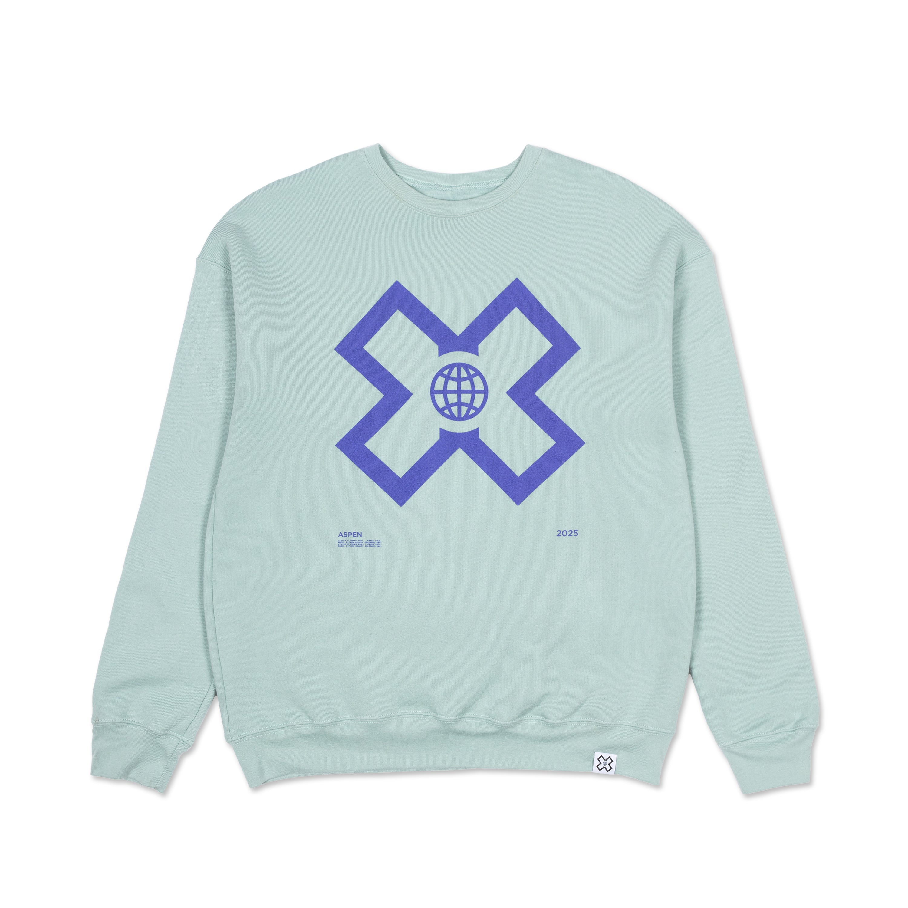 Aspen 2025 Blue Crewneck