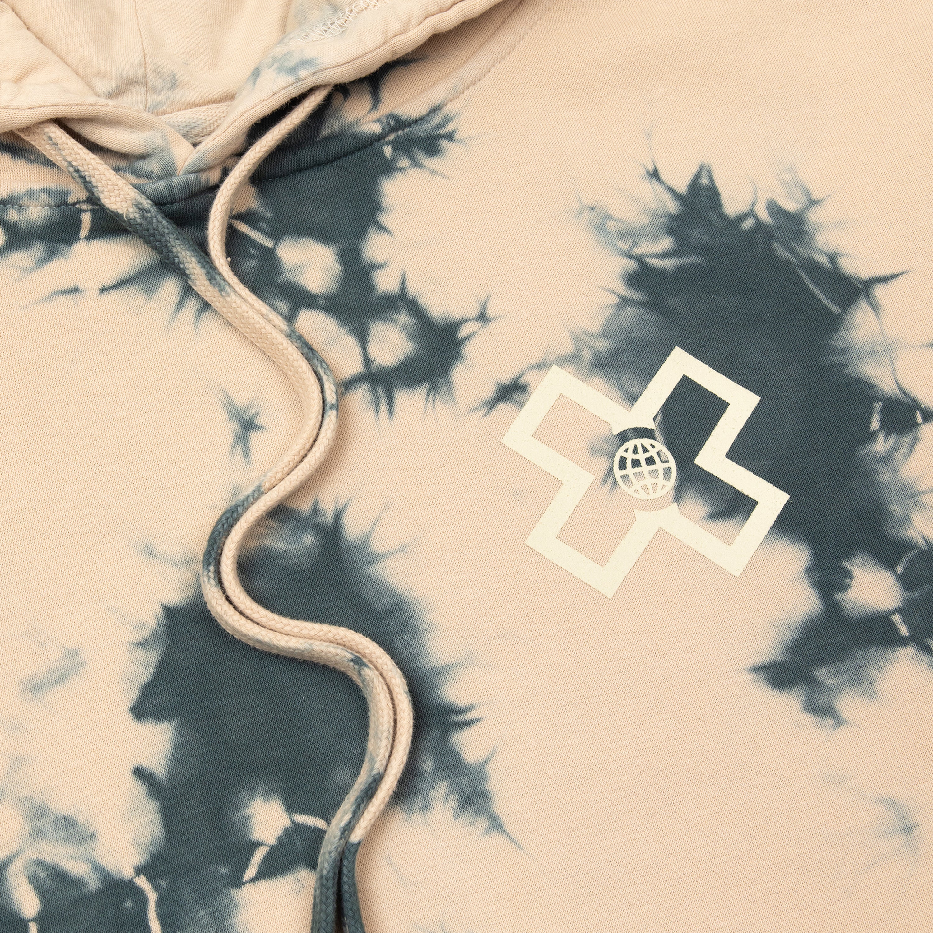 Cream Dye Hoodie