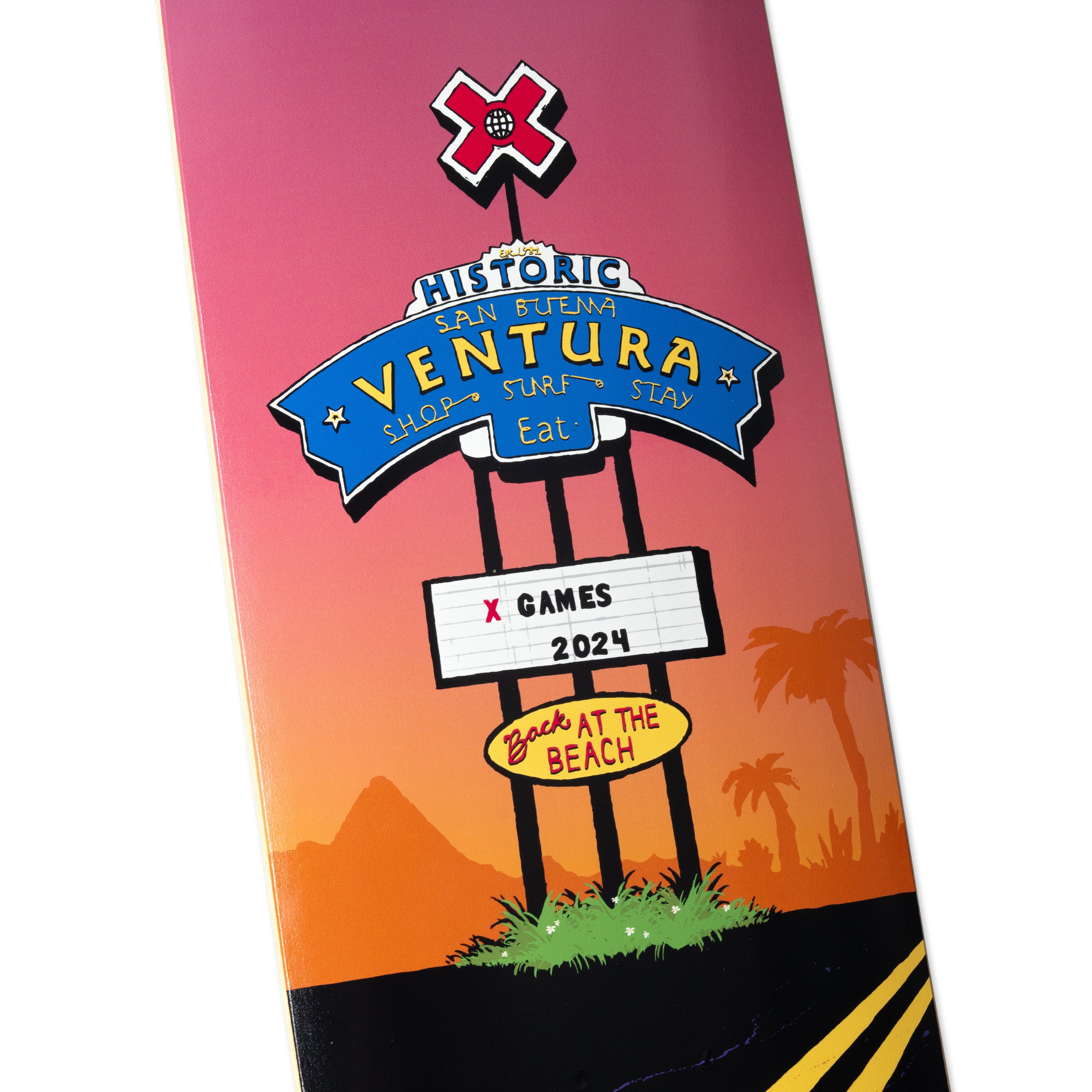 Ventura Sign Skate Deck