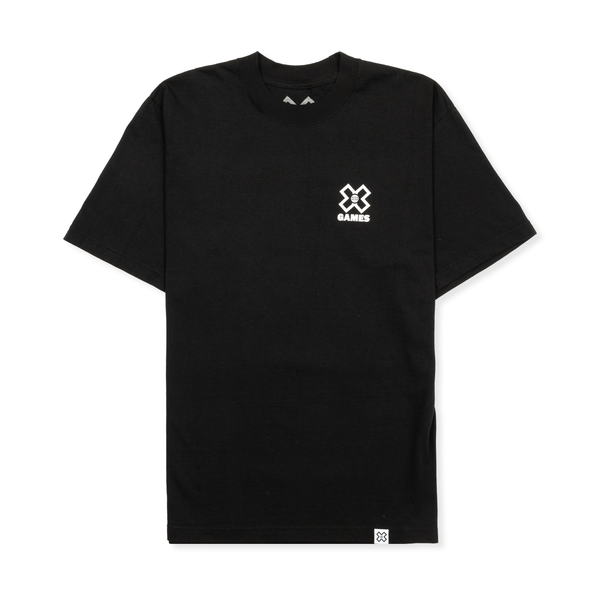 CHAOS Running Game Oversize Tee ブラック blacktshirt-front-white_grande