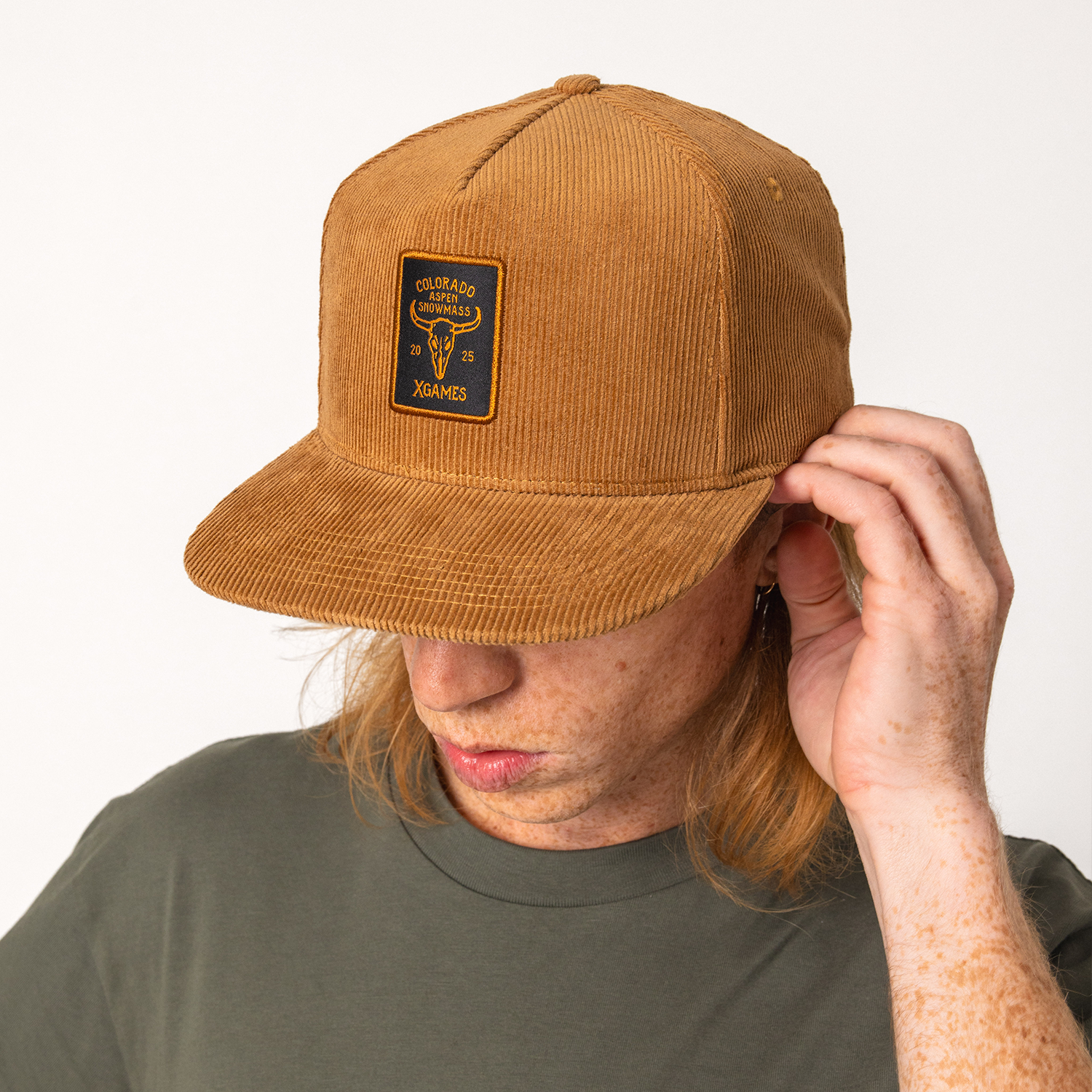 Aspen 2025 Tan Corduroy Hat